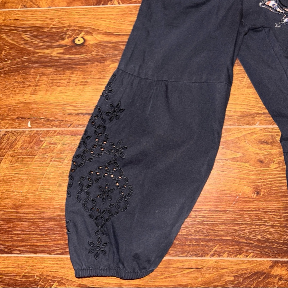 Johnny Was Jade EYELET MINI DRESS Black Size XS - Picture 6 of 14